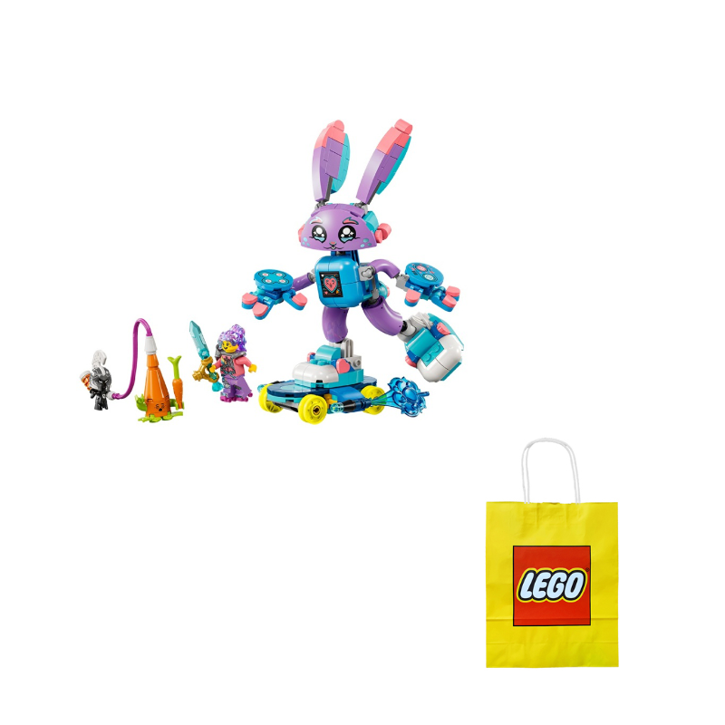 Конструктор LEGO "Иззи и Игровой Кролик Беншуро" (71490) - Boxette Shop